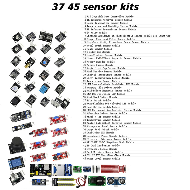 Sensor kit Sensor kit 45 senso - Dht11 review and price