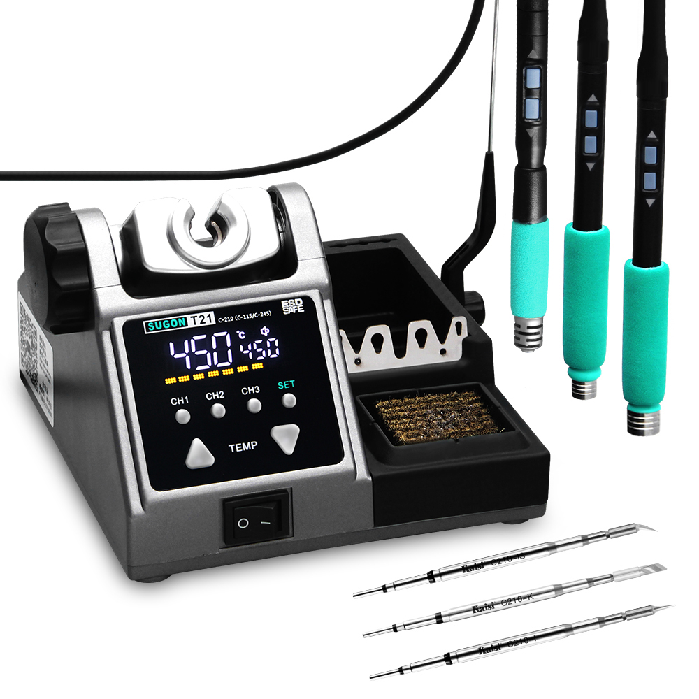 SUGON T21 Soldering Station Co - Soldering Iron Temperature Probe review and price