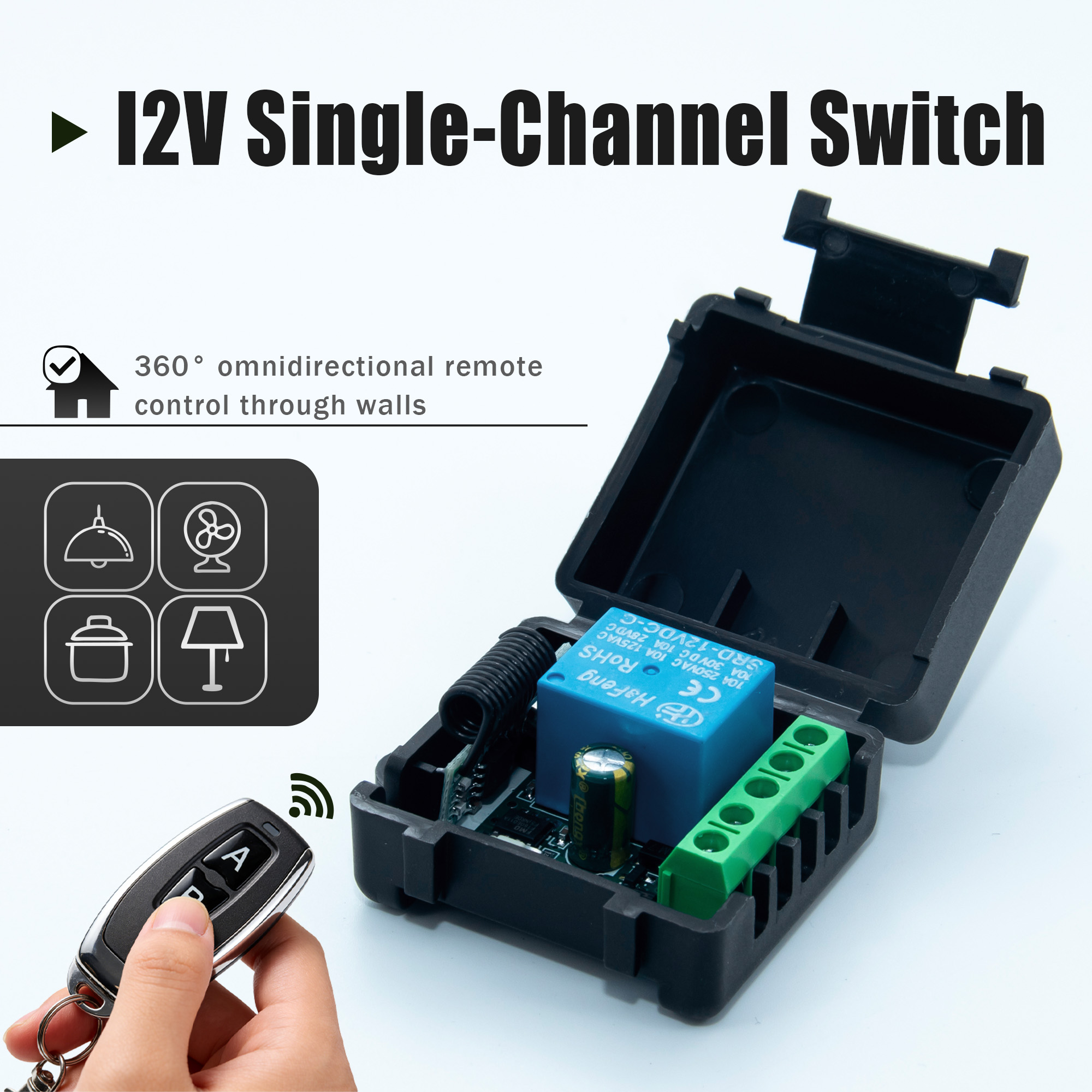 DC 12V 433MHz Wireless Remote  - Ir Remote Module review and price