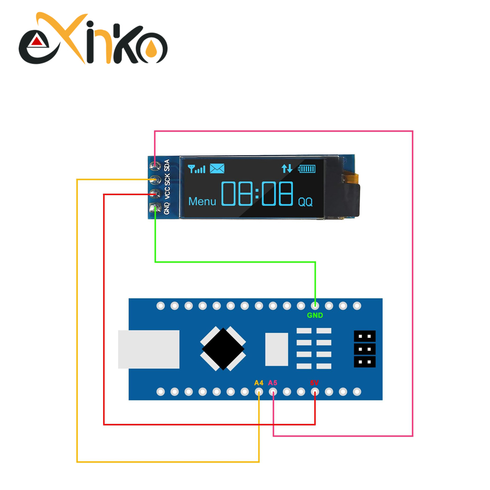 1-10pcs 0.91 inch OLED Display - Ssd1306 review and price