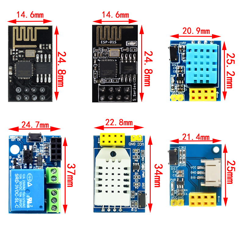ESP8266 5V WiFi relay module D - Dht11 review and price