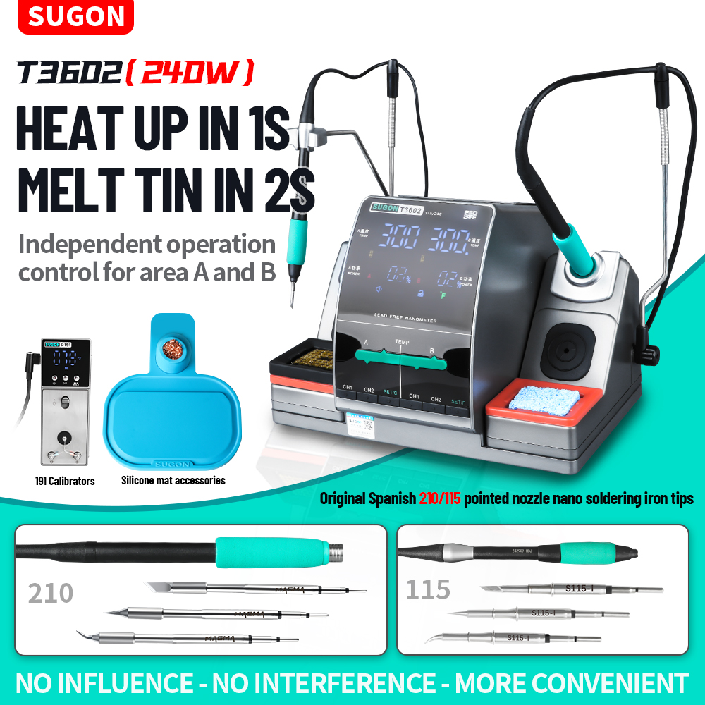 SUGON T3602 240W Soldering Sta - Soldering Iron Temperature Probe review and price