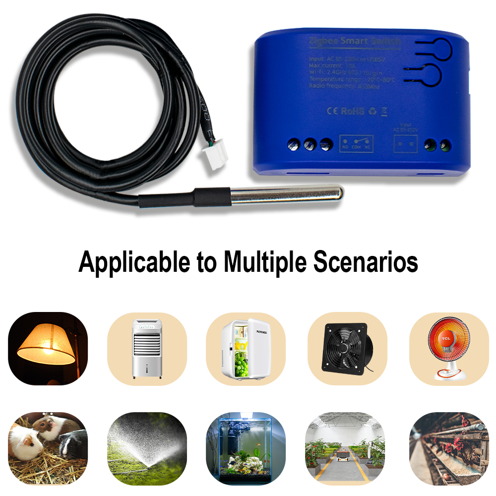 Zigbee Temperature Smart Switc - Relay Module 1 Channel review and price