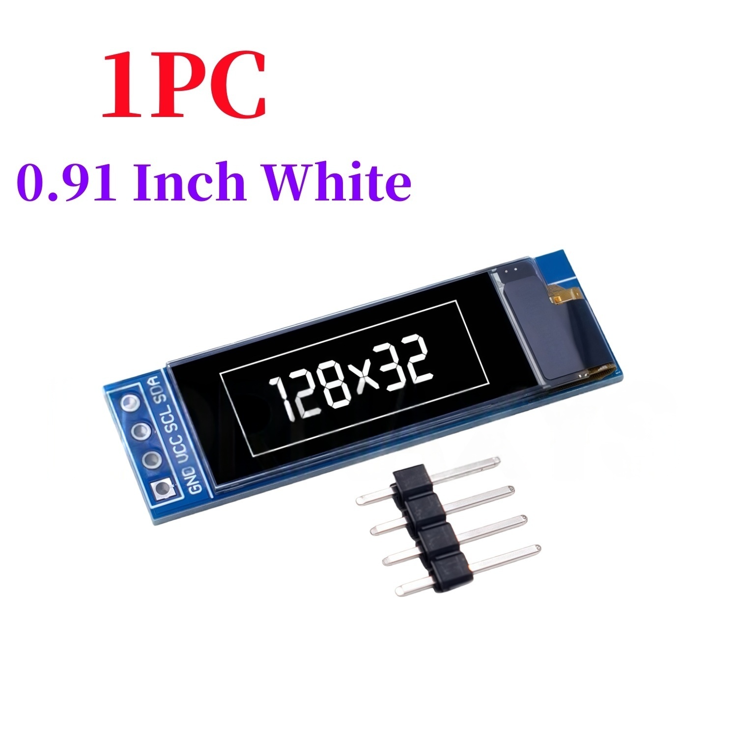 0.91 Inch 128x32 IIC I2C White - Ssd1306 review and price