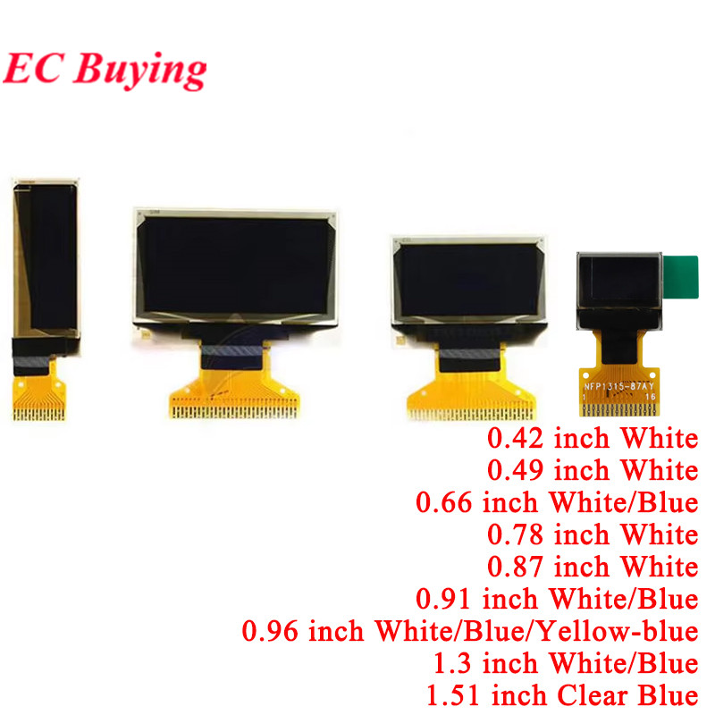 OLED Display LCD 0.42 0.49 0.6 - Ssd1306 review and price