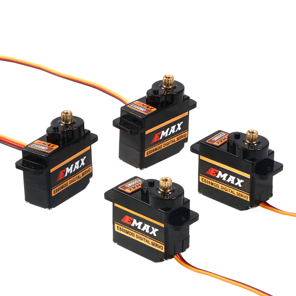 2/4/10pcs EMAX  ES08MD II Meta - Servo Sg90 review and price
