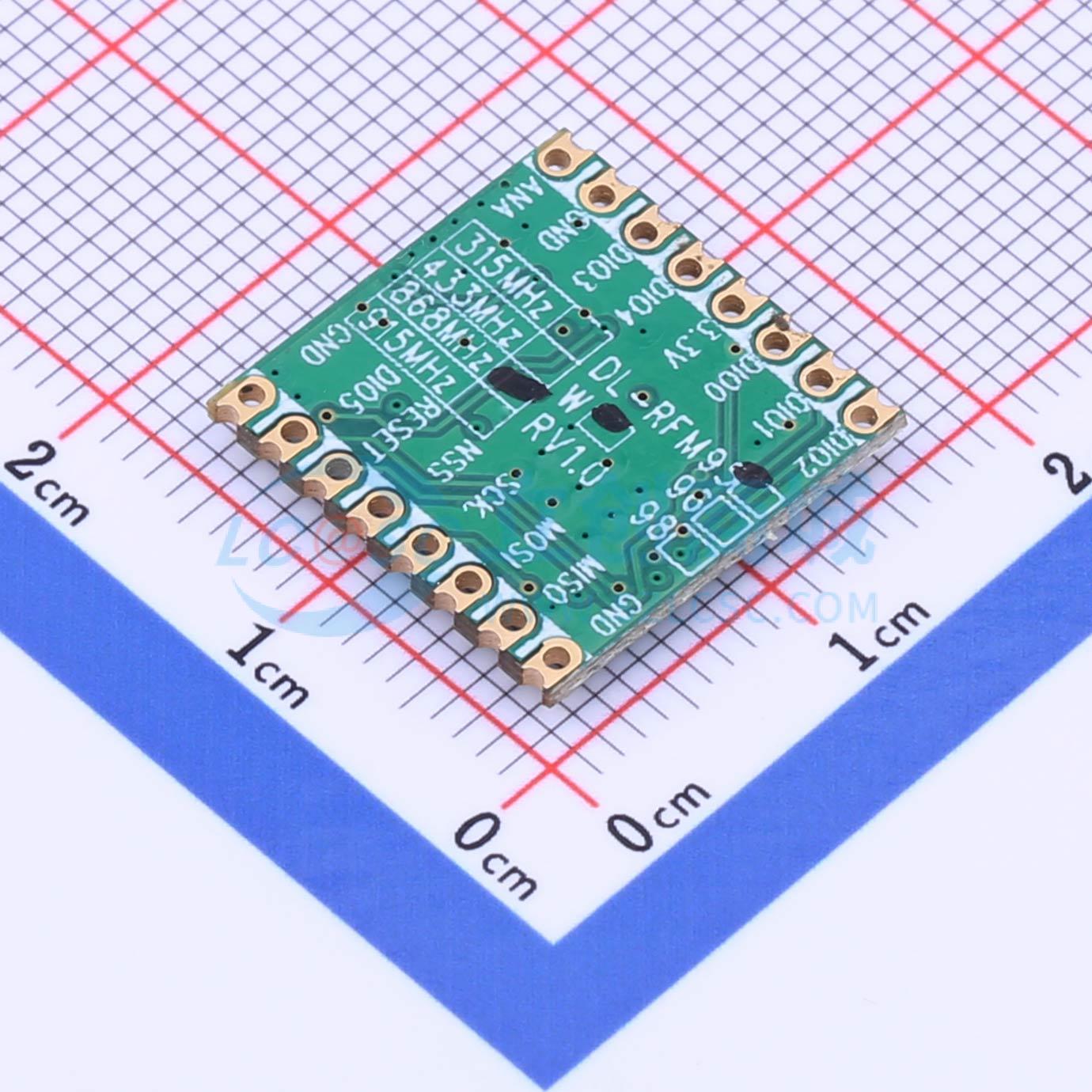 2pcs DL-RFM95-868M SMD 16x16mm - Lora Rfm95 review and price