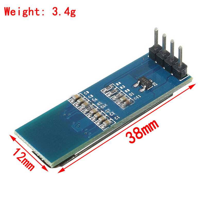 0.91 inch OLED display module  - Ssd1306 review and price