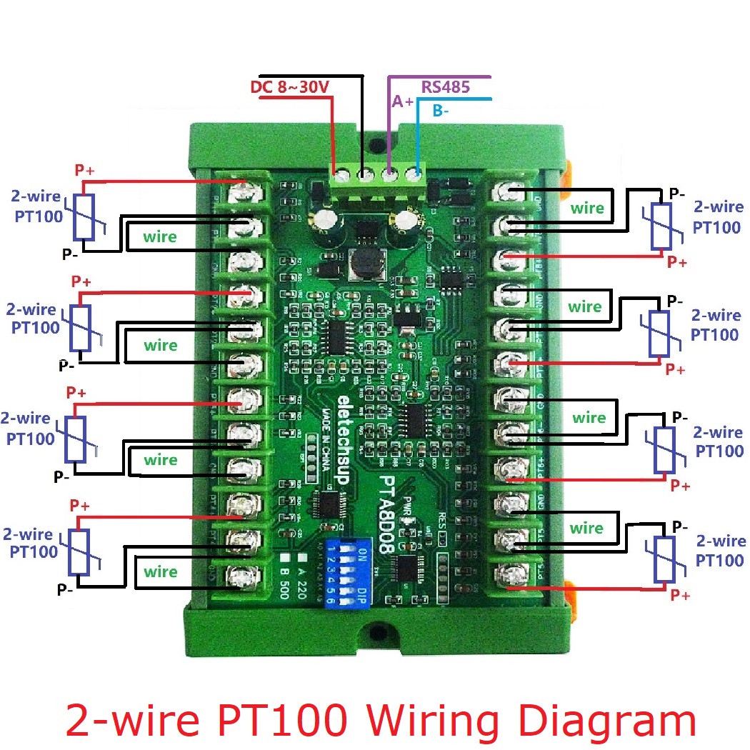RS485 Temperature Sensor Acqui - Ds18B20 review and price